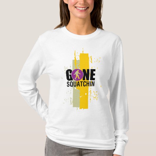 Gone Squatchin T-shirt (Voorkant)