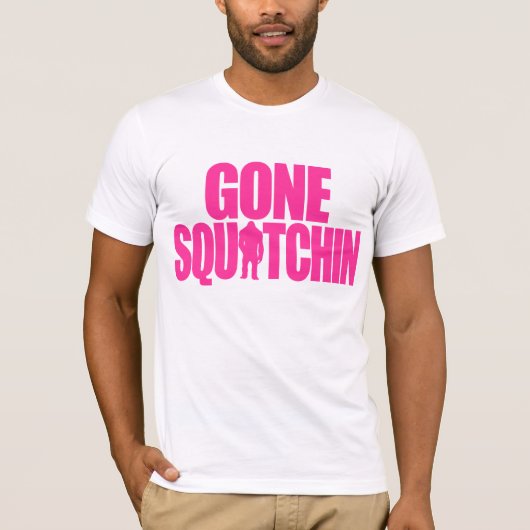 Gone Squatchin T-shirt (Voorkant)