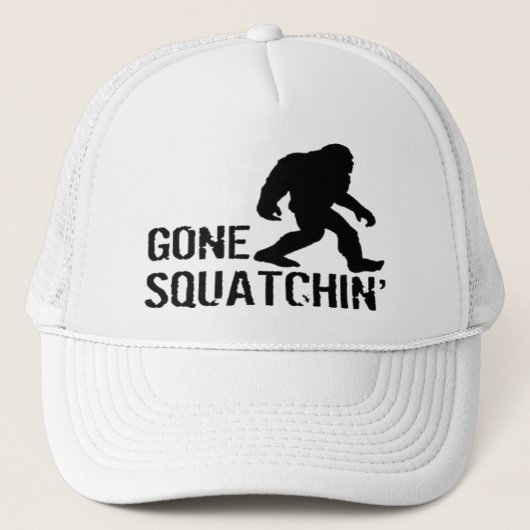  Gone Squatchin Trucker Hat Pet (Voorkant)