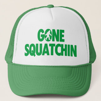Gone Squatchin Trucker Hats Trucker Pet
