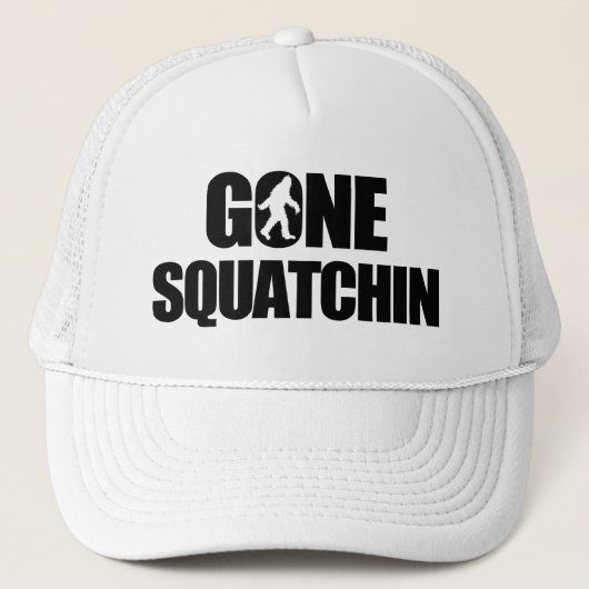 Gone Squatchin Trucker Pet (Voorkant)