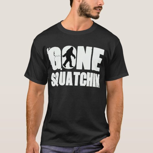 Gone Squatchin Tshirts (Voorkant)