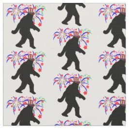 Gone Squatchin' voor 4 juli Stof