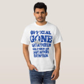 Gone Squatchin *white squatch* T-shirt (Voorkant volledig)