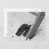 Gone Surfing Briefkaart (Voorkant / Achterkant)