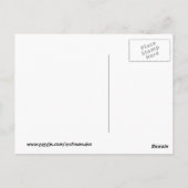 Gone Swimmin' Briefkaart (Achterkant)