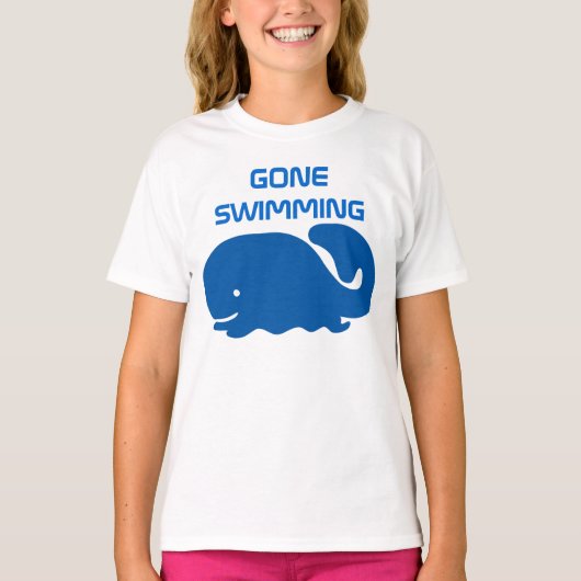 Gone Swimming T-shirt (Voorkant)