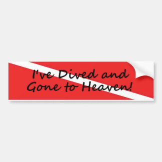 Gone to Heaven Bumpersticker