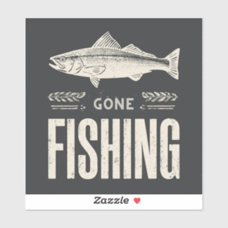 Gone Vissen Design Sticker