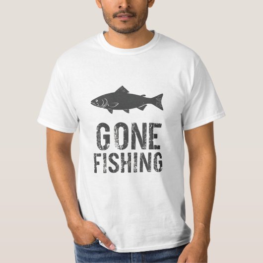 Gone Vissen Design T-shirt (Voorkant)