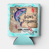 Gone Vissen koelbox Blikjeskoeler (Voorkant)