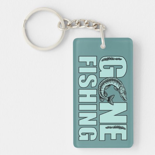 GONE VIST aangepaste sleutelketen Sleutelhanger (Voorkant)