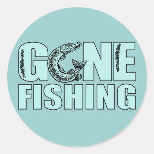 GONE VIST aangepaste stickers