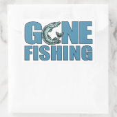 GONE VIST aangepaste stickers (Tas)