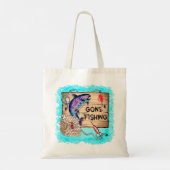 Gone Vist de canvas tas van de douanenaam (Achterkant)