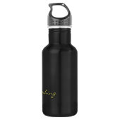 Gone Vist personaliseren Waterfles (Achterkant)