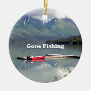 Gone Vist: Trail Lake, Alaska Keramisch Ornament