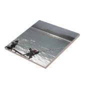 Gone Vist vandaag geen werk Tegeltje (Zijkant)