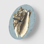 Gonespoelbare betegelschil ronde klok (Hoek)