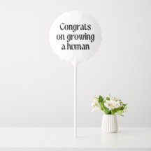 Félicitations pour avoir fait grandir un ballon st