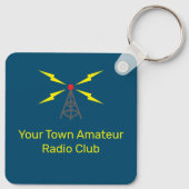 Gonset Communicator Transceiver Ham Radio Sleutelhanger (Achterkant)