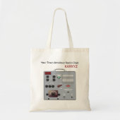 Gonset Communicator Transceiver Ham Radio Tote Bag (Voorkant)