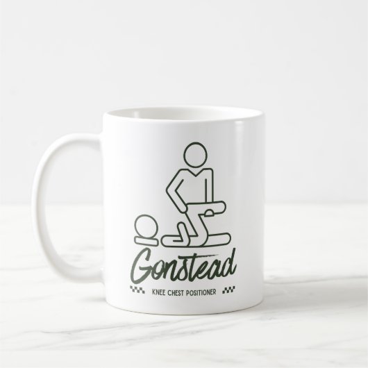 Gonstead positioneerder koffiemok (Links)