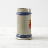 Gonzales Coat of Arms Stein / Gonzales Crest Stein Bierpul (Center)