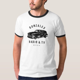 Gonzales Radio & TV Réparateur T-shirt homme Ringe
