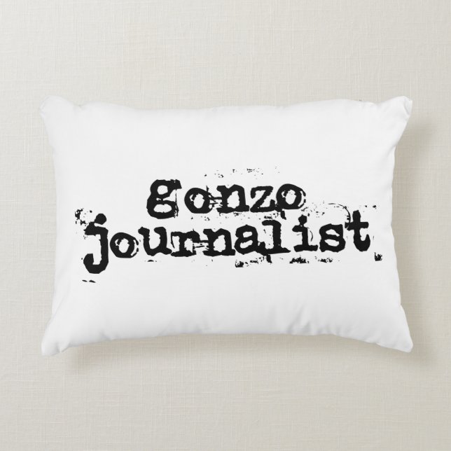 Gonzo Journalist Decoratief Kussen (Voorkant)