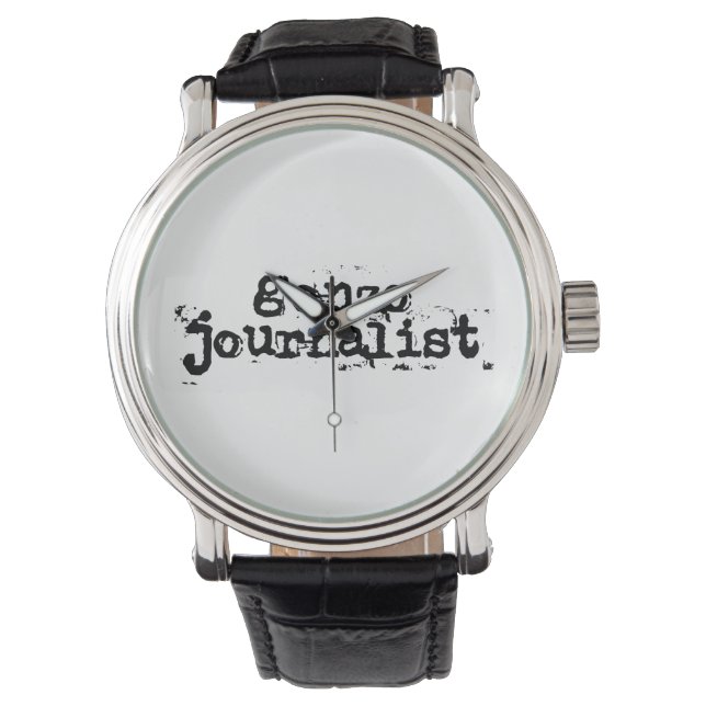Gonzo Journalist Horloge (Voorkant)