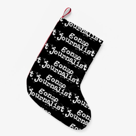 Gonzo Journalist Kleine Kerstsok (Voorkant (Hangend))