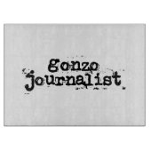 Gonzo Journalist Snijplank (Voorkant)