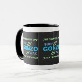 GONZO SURF CIRE II Mug (Devant gauche)