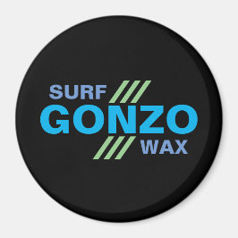 GONZO SURF WAX magnet Magneet