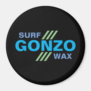 GONZO SURF WAX magnet Magneet