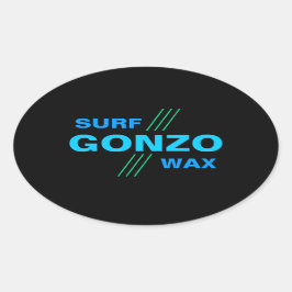 GONZO SURF WAX stickers (4)