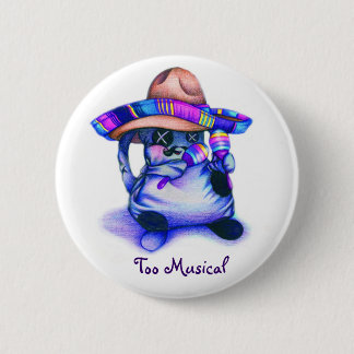 "Goo-too Musical"-knop Ronde Button 5,7 Cm