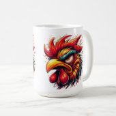 "Goober the Furious Rooster" Mug (Devant droit)