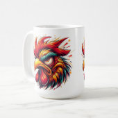 "Goober the Furious Rooster" Mug Koffiemok (Voorkant links)