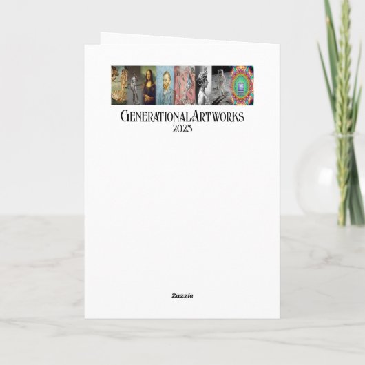 Goochelaar Vader en Dochter (1) - Vaderdag Feestdagen Kaart (Achterkant)