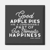 Good Apple Pies Quote Magneet (Voorkant)