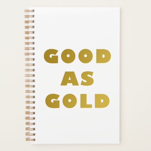 Good as Gold Planner (Voorkant)