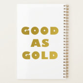 Good as Gold Planner (Achterkant)