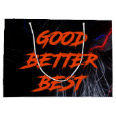 Good Better Best Never Let It Rest Groot Cadeauzakje (Achterkant)