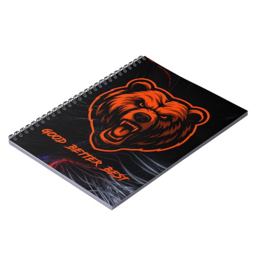 Good Better Best Never Let It Rest Notitieboek (Linkerzijde)