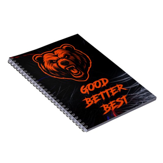 Good Better Best Never Let It Rest Notitieboek (Rechterzijde)