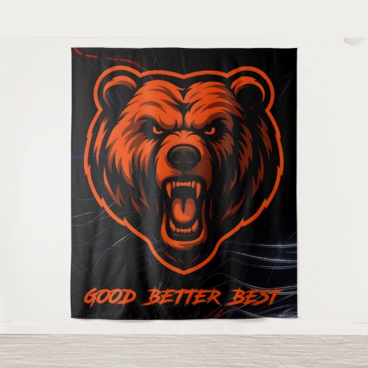 Good Better Best Never Let It Rest Wandkleed (Voorkant)