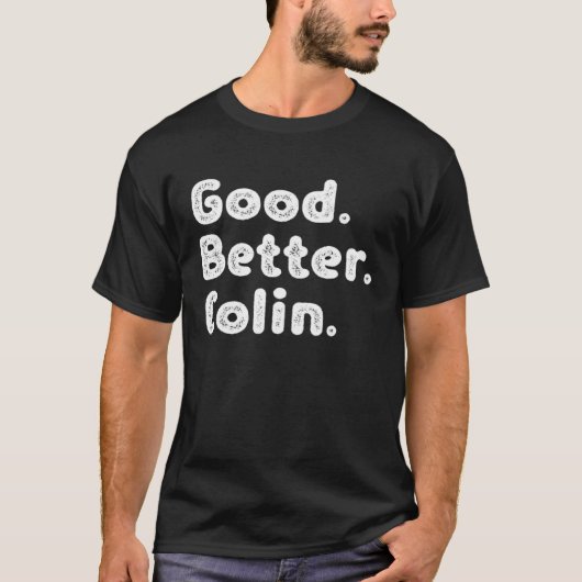 Good better Colin T-shirt (Voorkant)