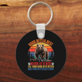 Good Better Never Let It Rest Motivation Saying Be Sleutelhanger (Voorkant)